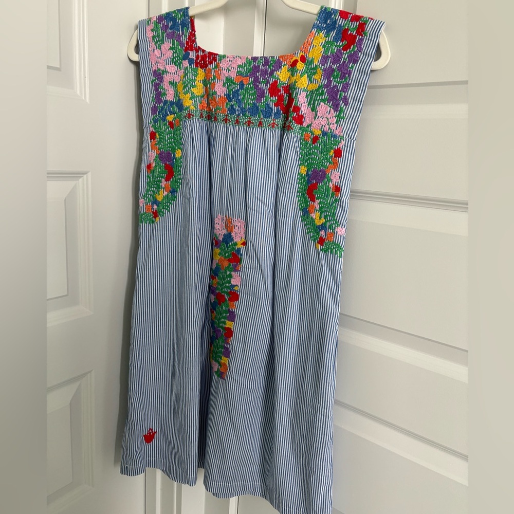 J. Marie Embroidered Dress, Size XS